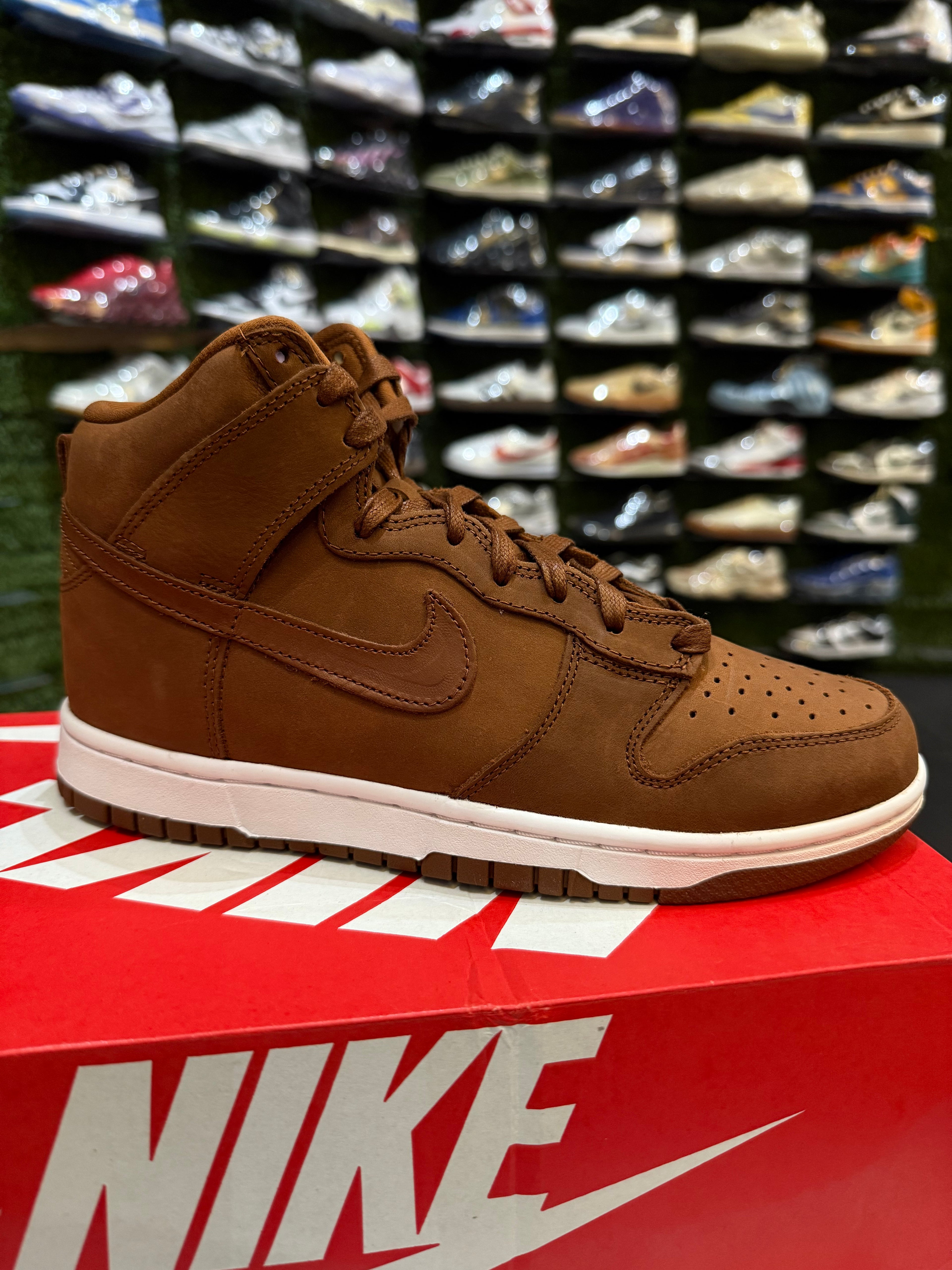 Dunk high pecan