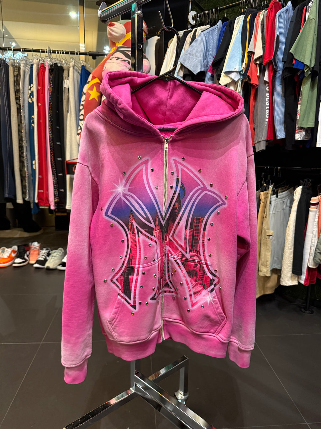Custom NY zip up