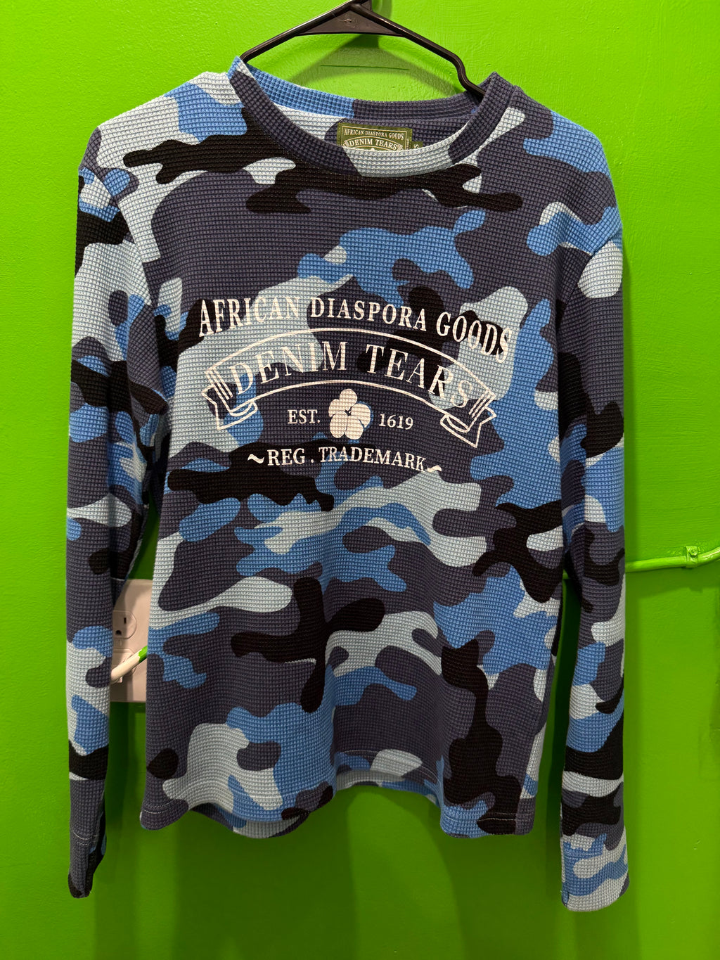 Denim Tears camo long sleeve