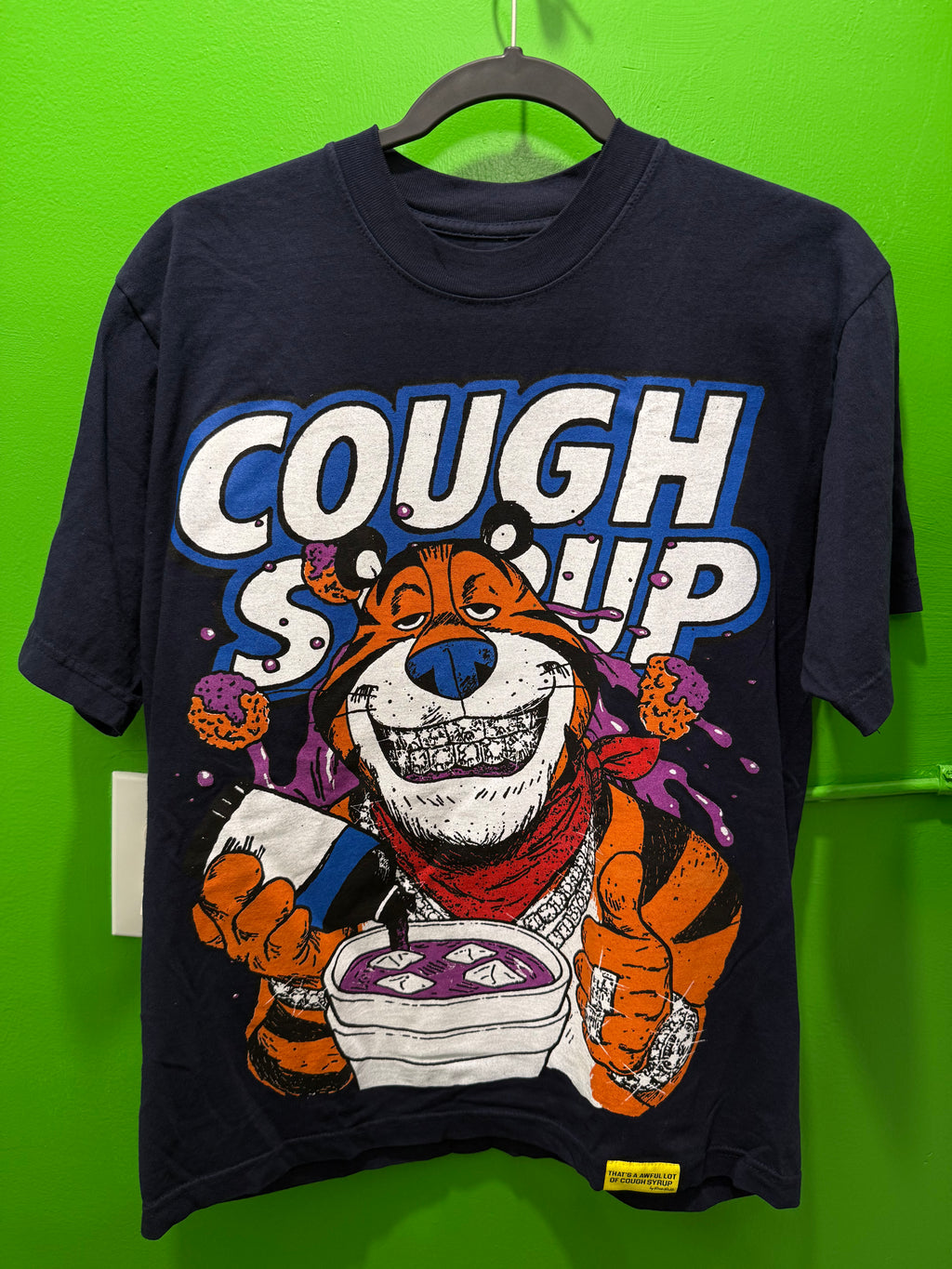 Awful a lot of cough syrup Tiger tee