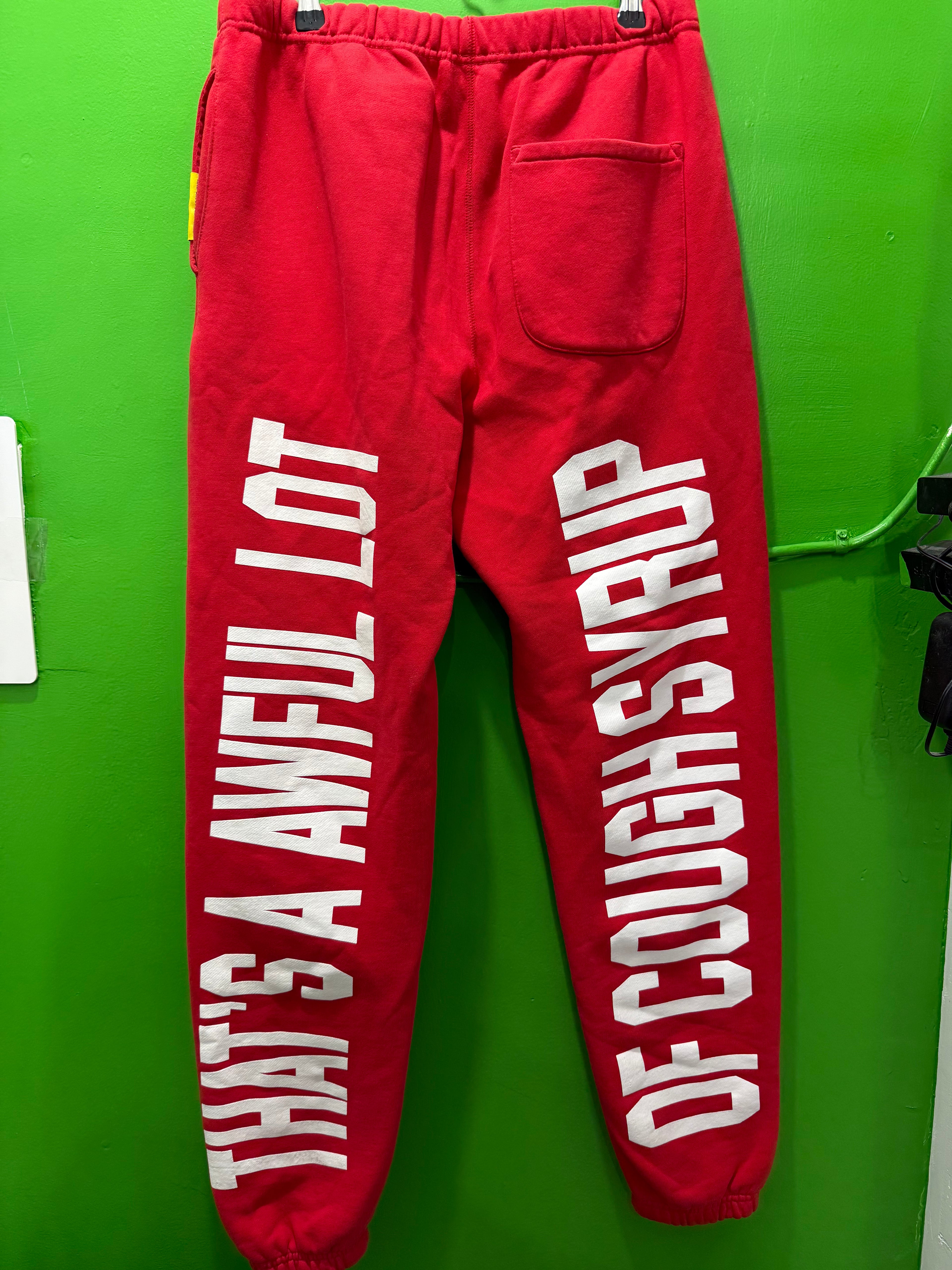 Awful lotta cough syrup sweat pants