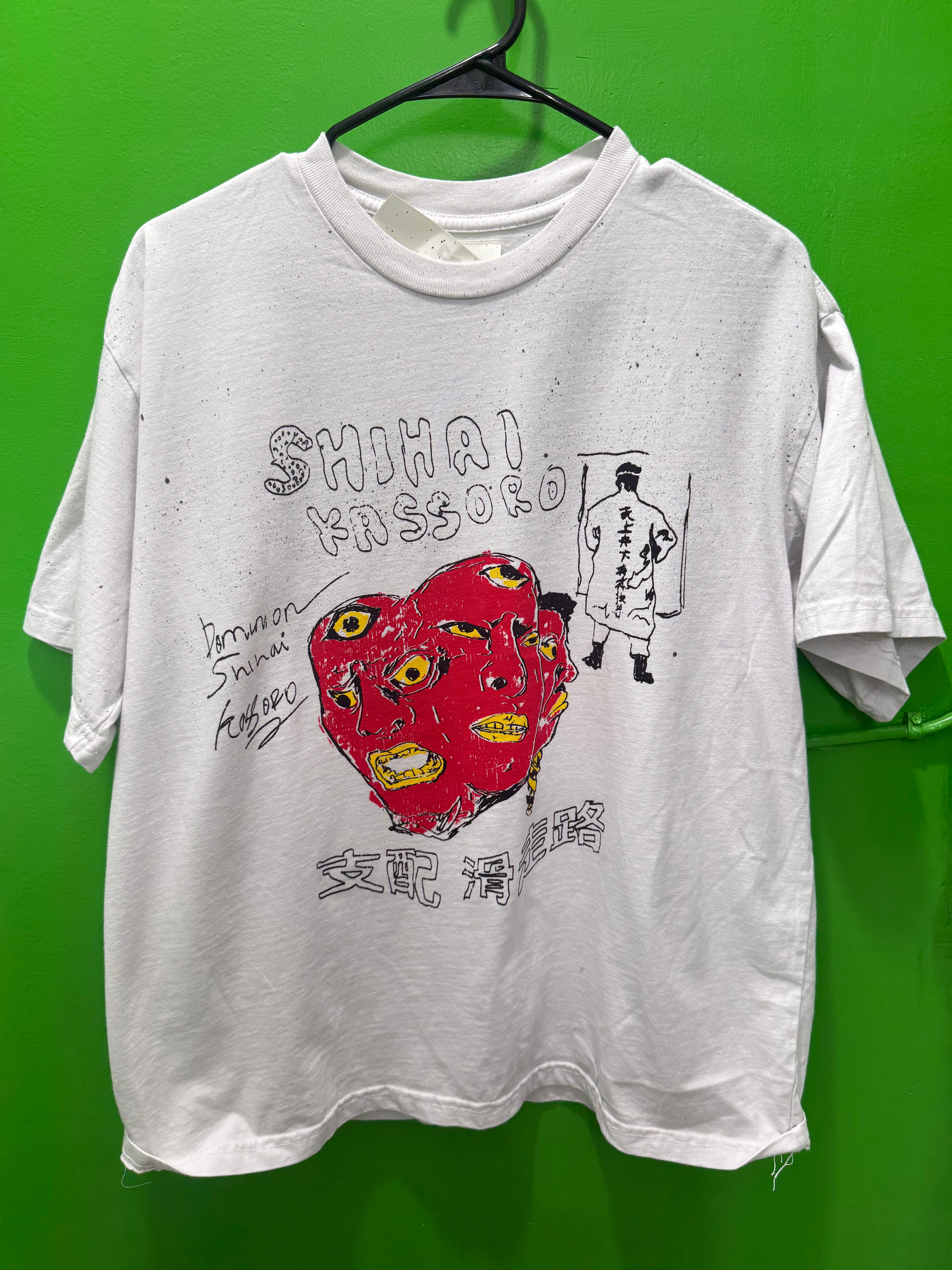 Shihai kassoro red heart tee