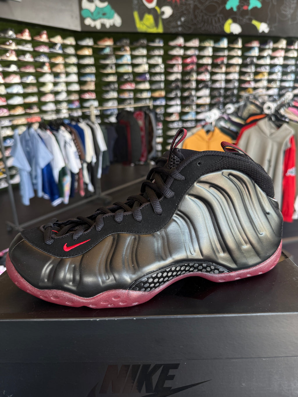 Foamposite one cough drop