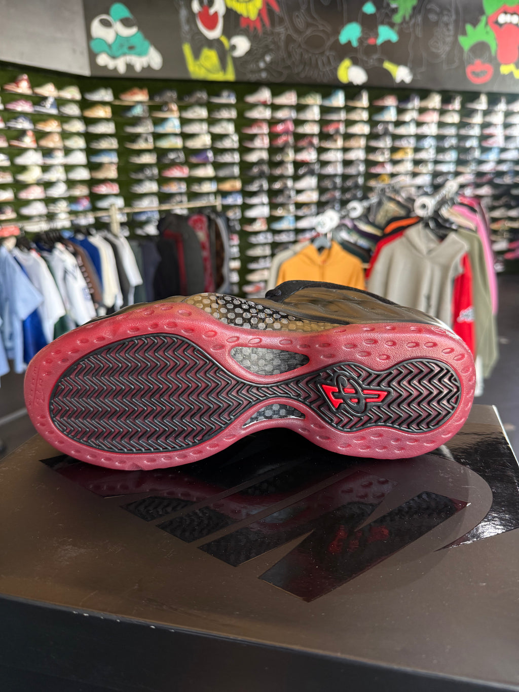 Foamposite one cough drop