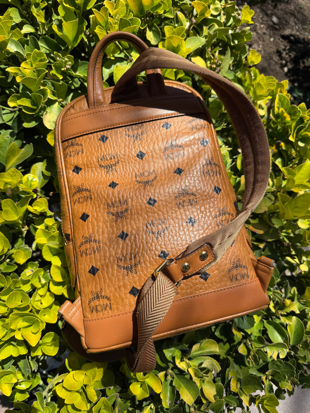 Mini MCM shoulder bag