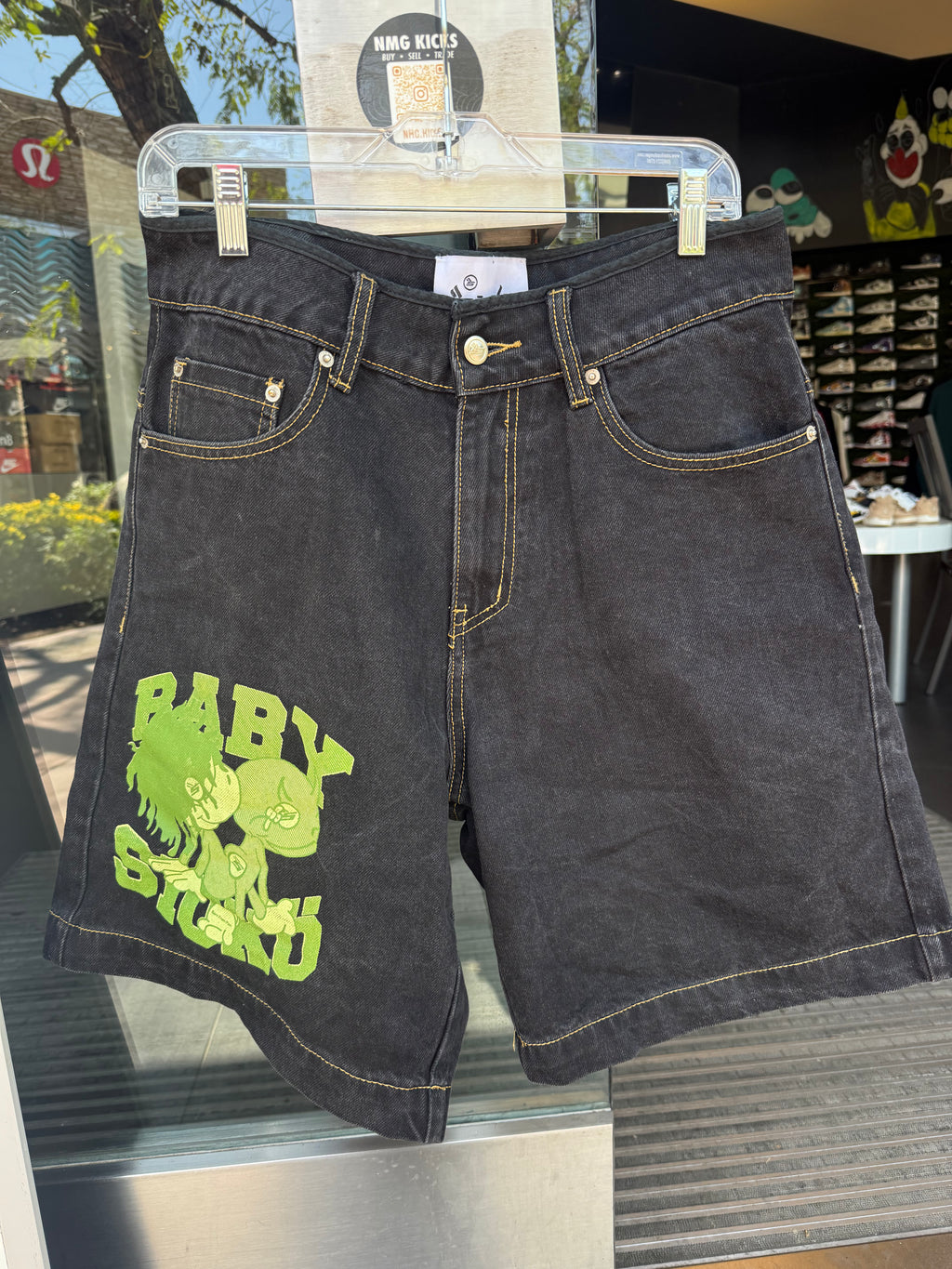 Baby sicko denim shorts