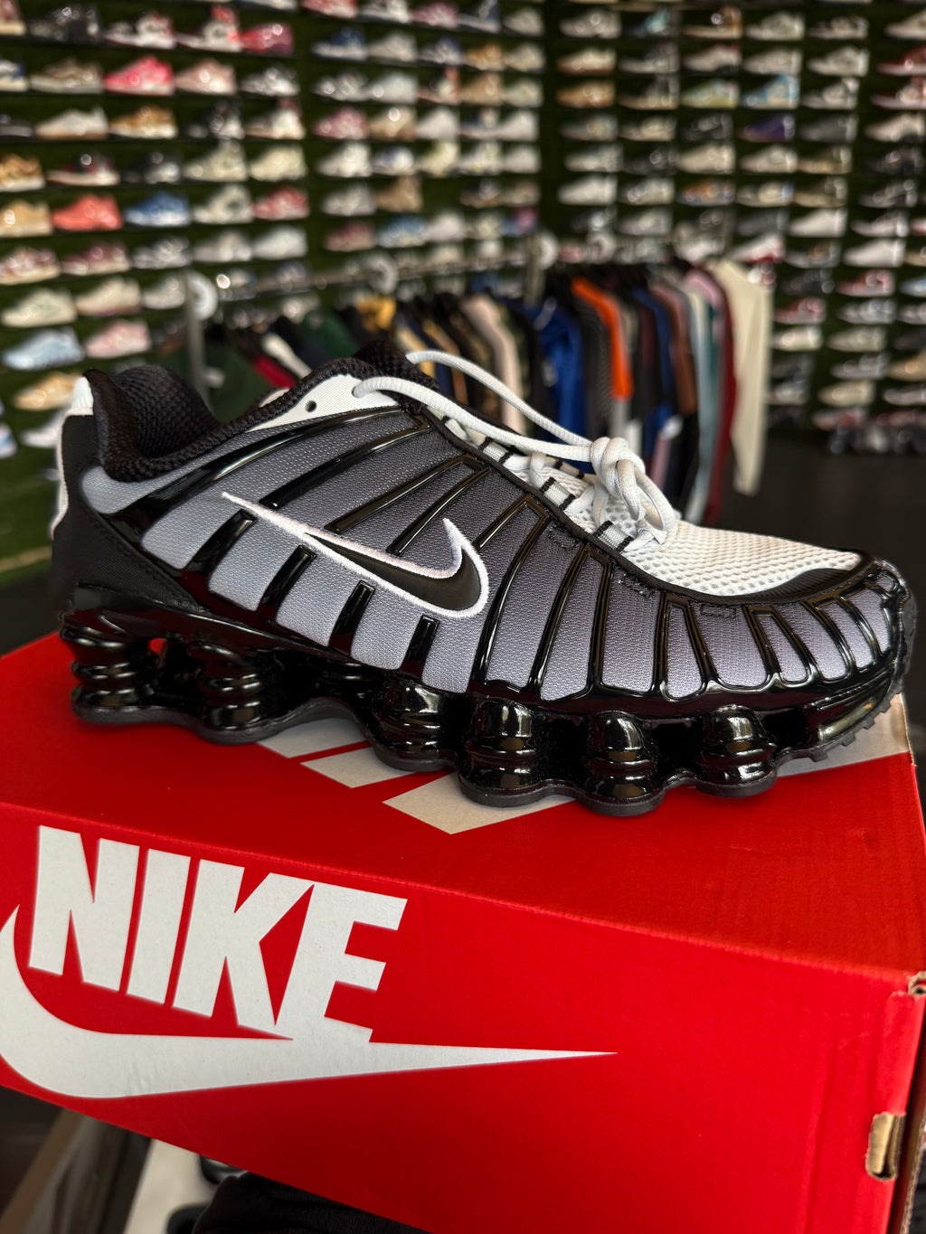 Nike shox pure platinum
