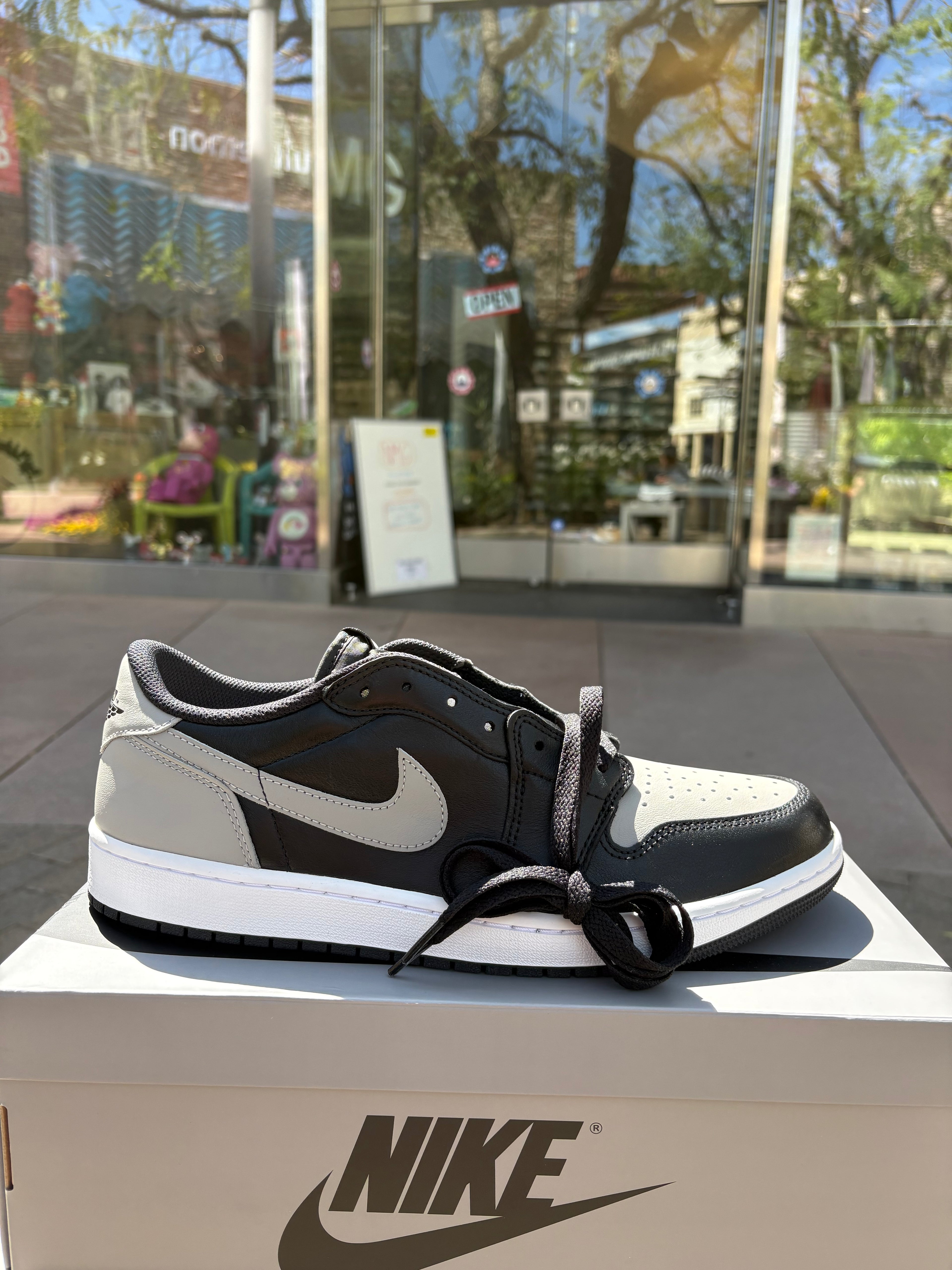 Jordan 1 low Black Grey