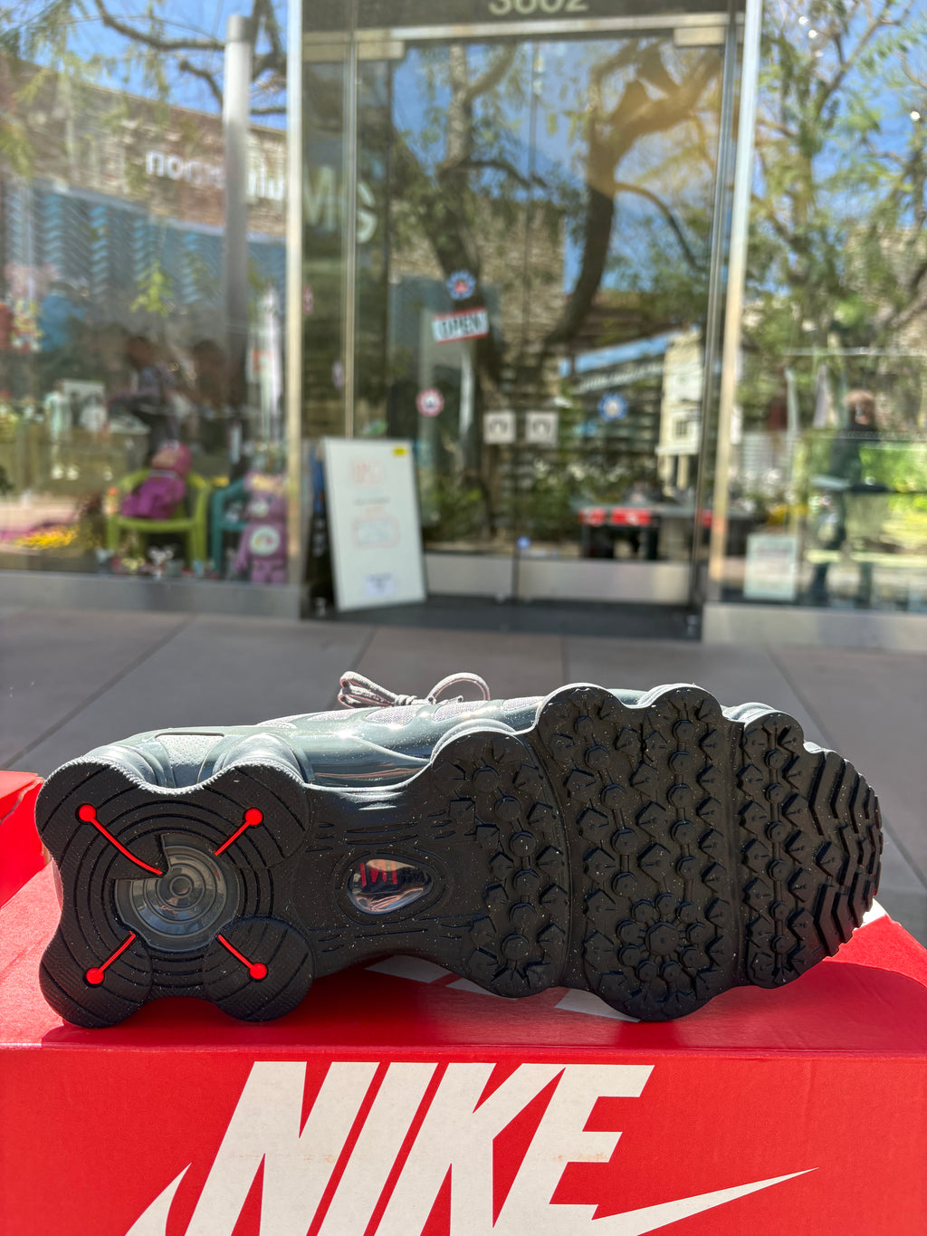 Nike Shox Iron Grey