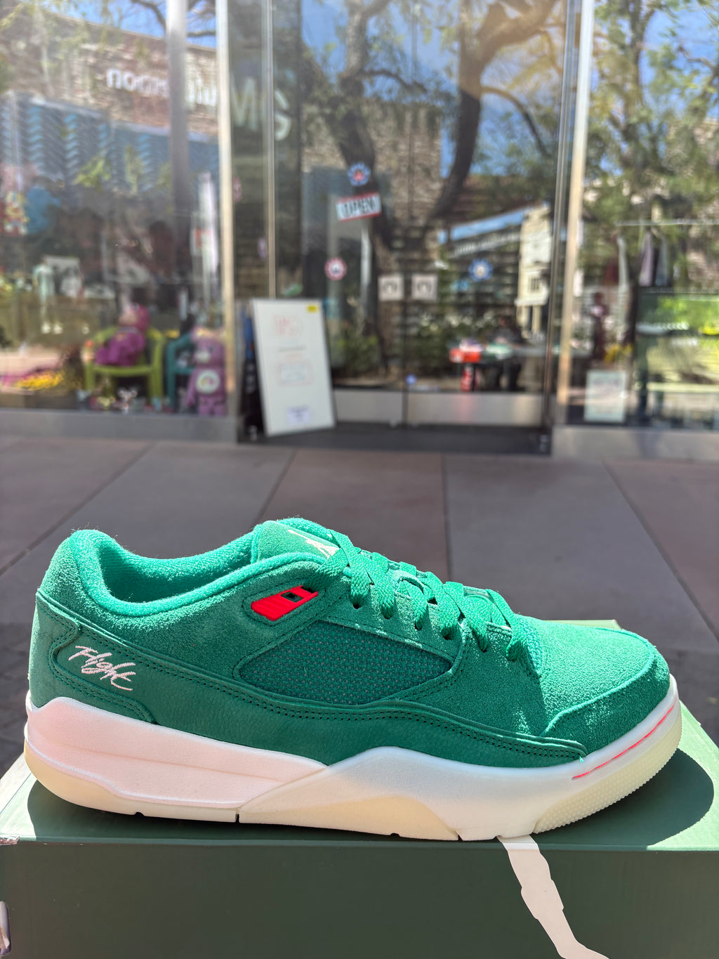 Jordan Flight Court Green